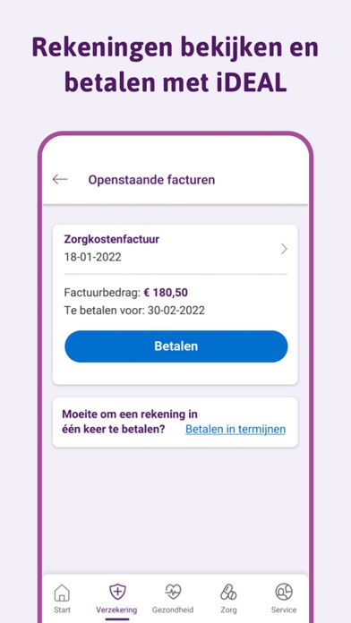 Screenshot #3 pour IZZ Zorgverzekering