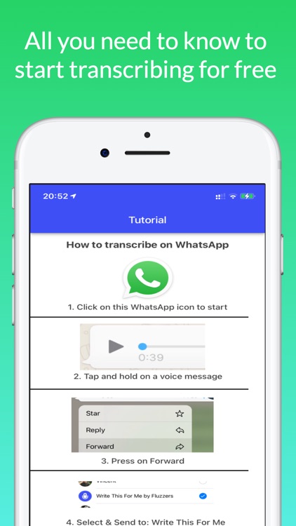 Audio Message to text convert