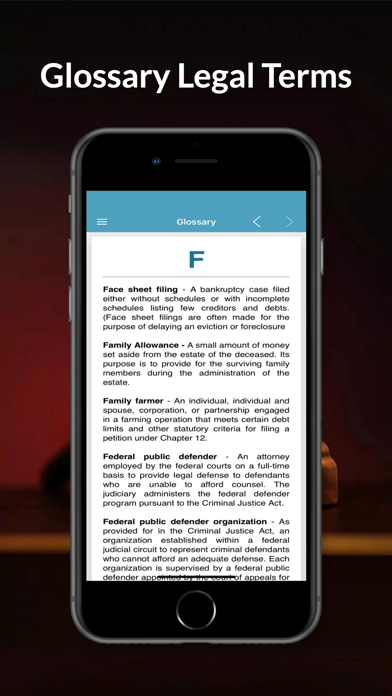 Law & Legal Terminology Screenshot