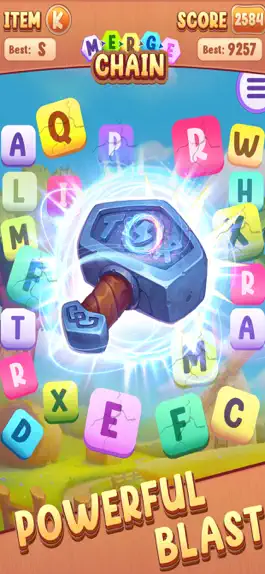 Game screenshot Merge Chain – Letter Matching mod apk