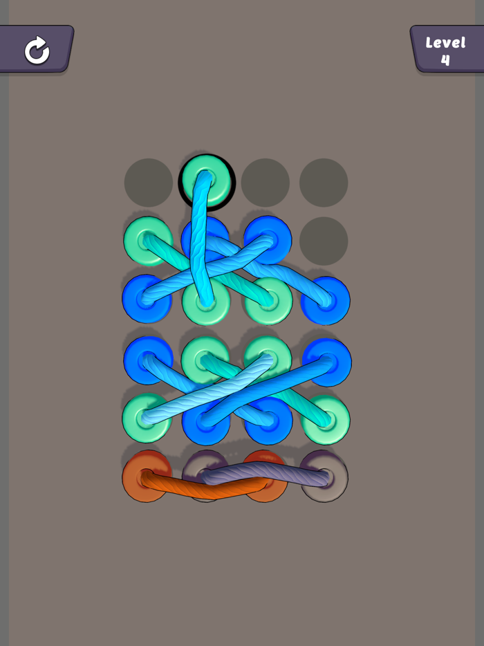 Twisted Puzzle 3D - Sort Ropes