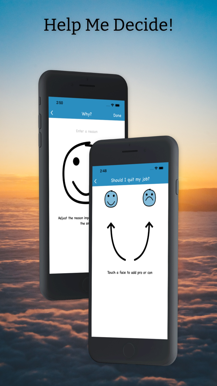 Help Me Decide Pros and Cons