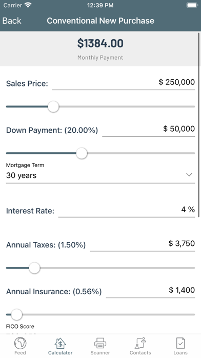 First Community Bank Mortgage Screenshot