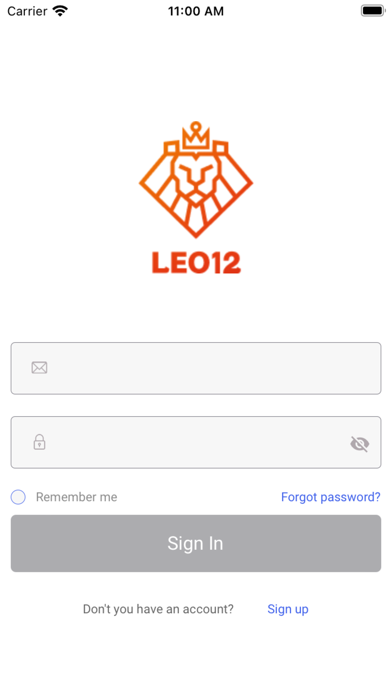 LEO Exchange Screenshot
