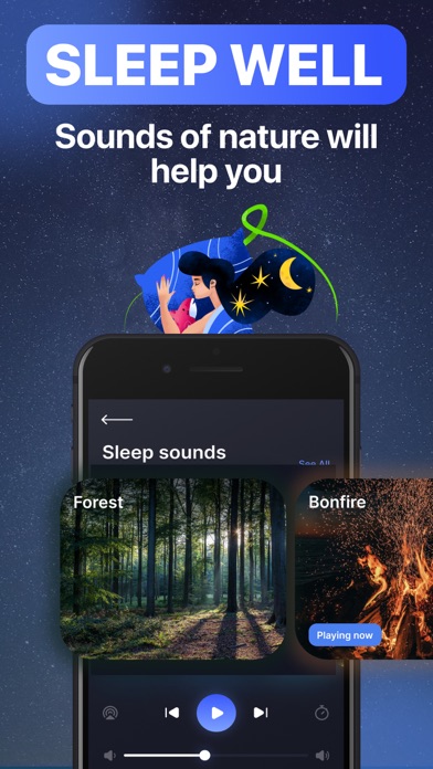 Sleep Sounds: White, Fan Noise Screenshot