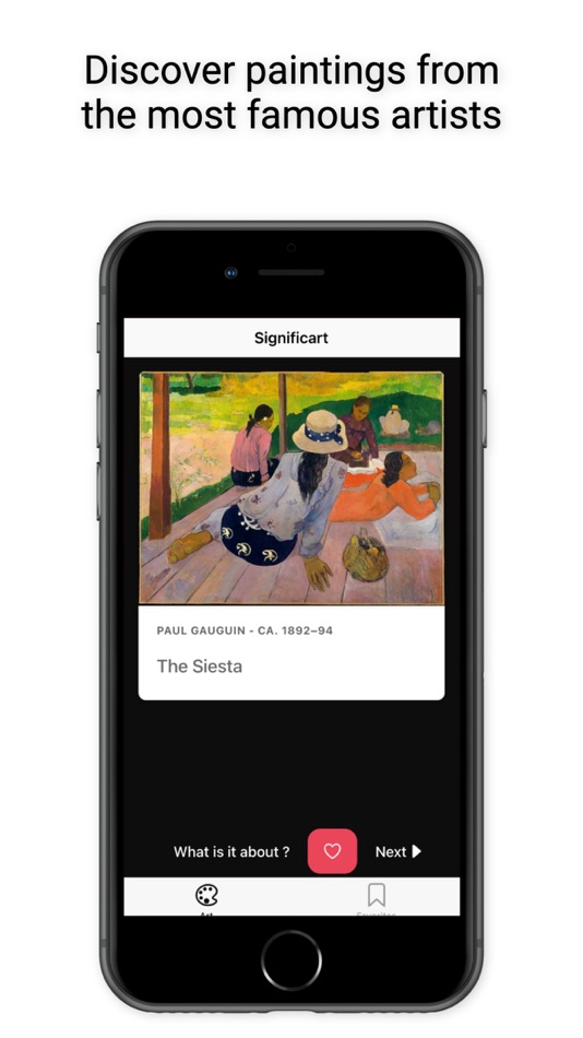 #1. Significart (iOS) Ved: BAIBOU SONIA