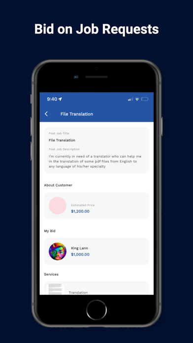 BossApp Seller Screenshot
