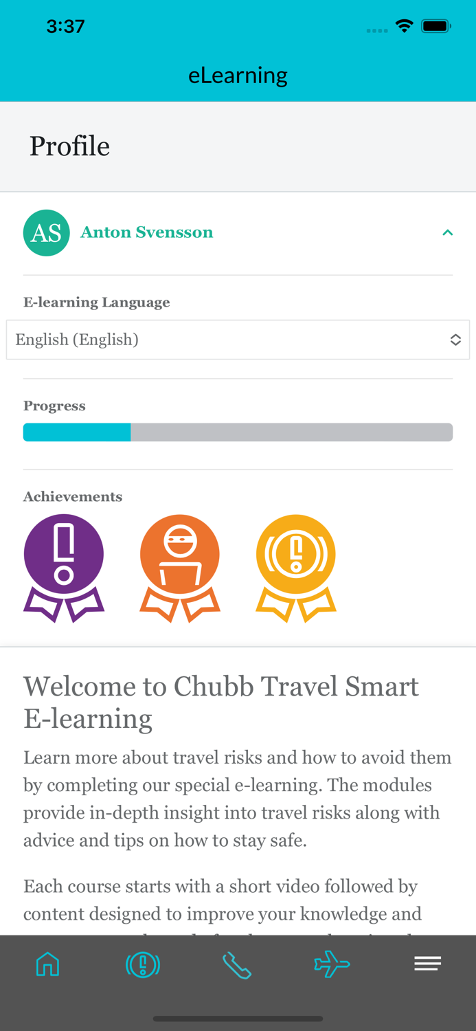 Chubb Travel Smart