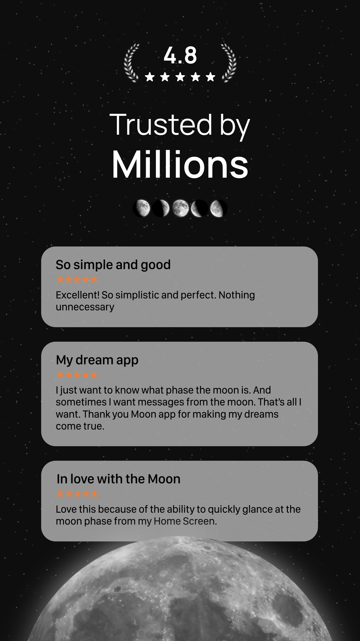 MOON - Current Moon Phase screenshot 6