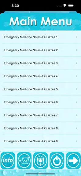 Game screenshot Emergency Medicine Exam Review apk