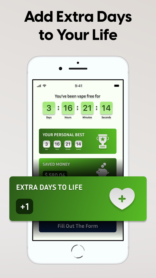 #5. Quit Vaping: Stop Vape Tracker (iOS) 由: Ershat Ershatev
