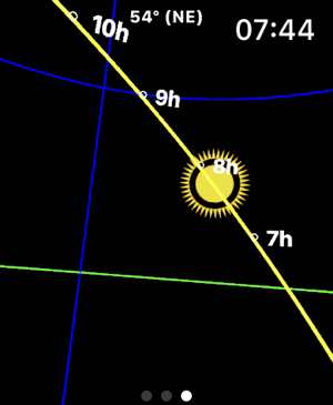 Sun Seeker - Captură de ecran Tracker & Compass