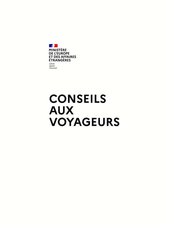Conseils Aux Voyageurs MEAEのおすすめ画像1