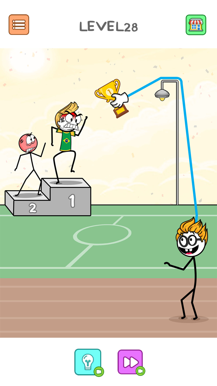 Thief Stickman Puzzle Game