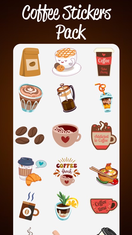 Coffee Stickers Pack!