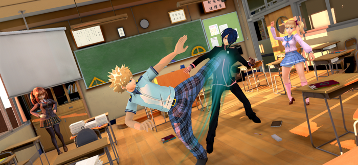 Anime High School Days Life 3D