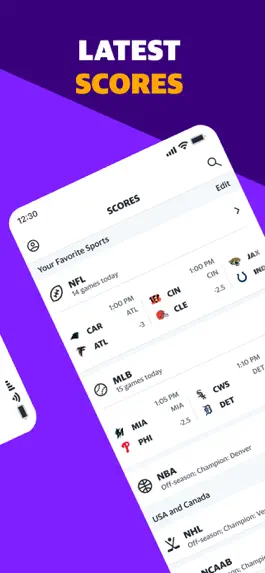 Game screenshot Yahoo Sports: Scores and News apk