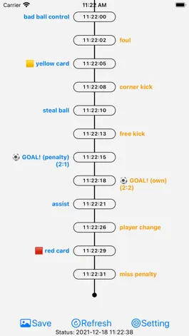 Game screenshot Soccer Scoreboard on Watch hack