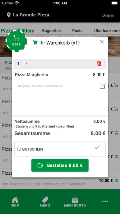 La Grande Pizzeria Screenshot