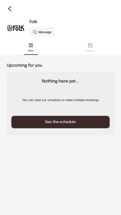The Folk App Screenshot