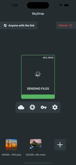 Game screenshot SkyDrop 2 - File Transfer App apk