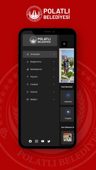Polatlı Belediyesi Screenshot