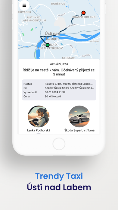 Trendy Taxi Ústí nad Labem Screenshot