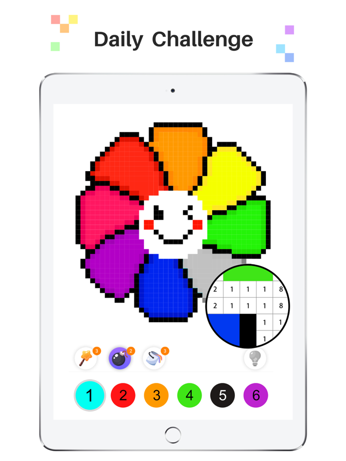 Pixel Color - Art By Numbers