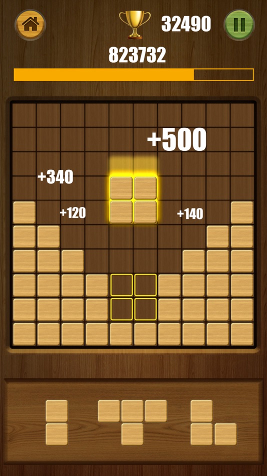 #3. Wood Block Puzzle Box 2025 (iOS) By: REDAPP LLC