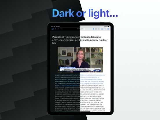 Transcript Reader app screenshot 2