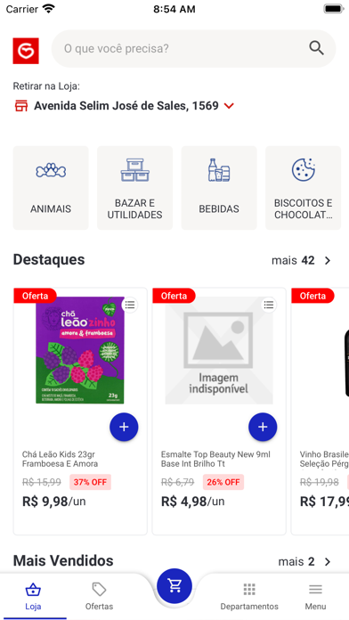 Garcia Supermercado Screenshot