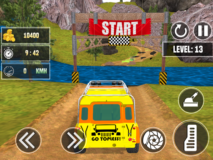 Car Driving Offroad Jeep 2022