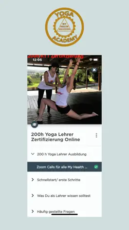 Game screenshot YOGA My Health Solutions hack