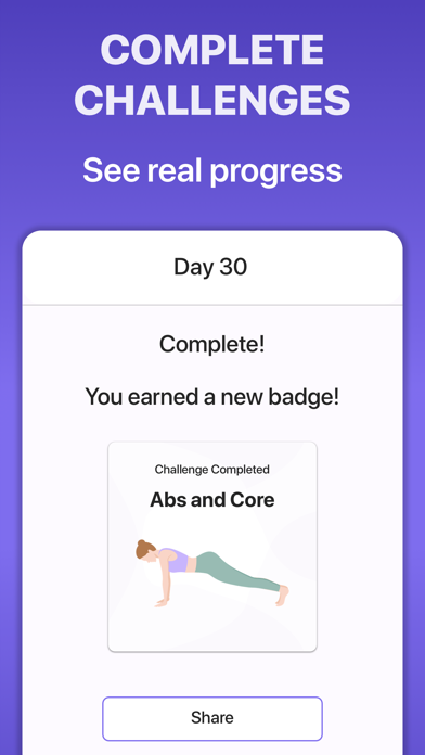 5 Minute Pilates Workout Screenshot