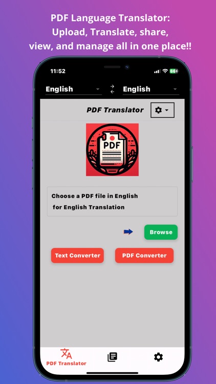 PDF Language Translator