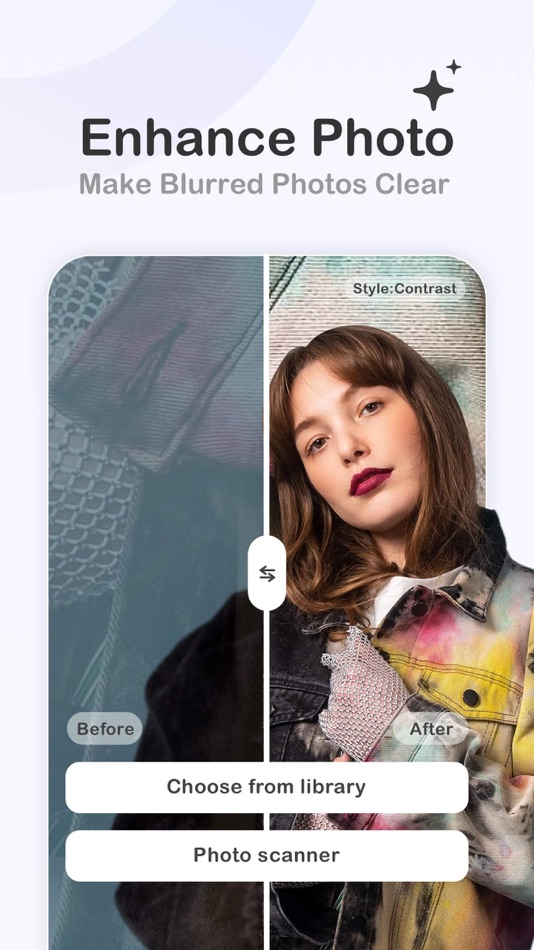 #1. Unblur Photo AI: Photo Enhance (iOS) 由: 岚晴 杨