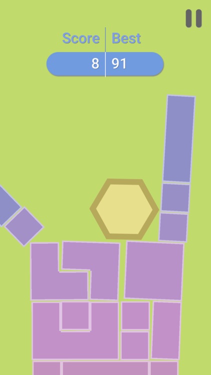 Hexagon Tower Balance Blocks
