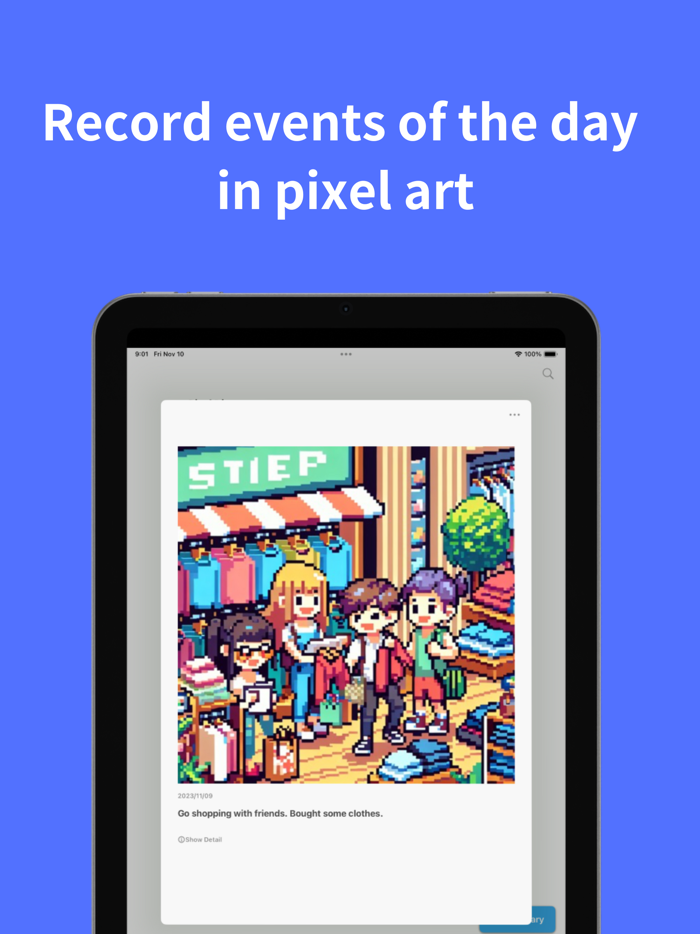 Pixel Diary - Pixel Art Life
