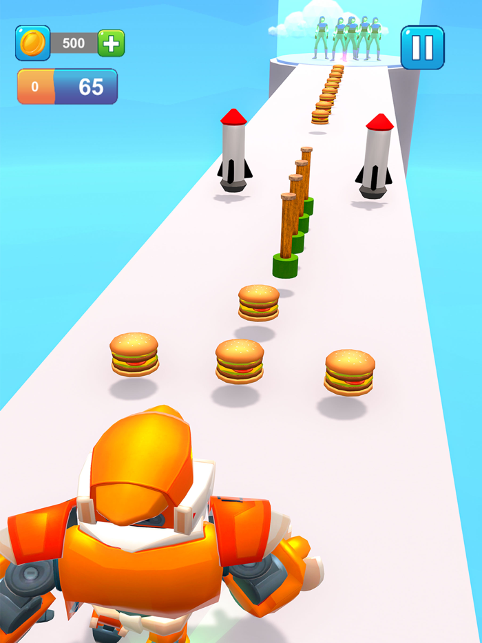 Robots Vs Ragdoll Battle Run