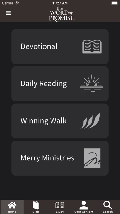 Bible - The Word of Promise® Screenshot 1 - AppWisp.com Bible - The Word of Promise® Screenshot 1 - AppWisp.com