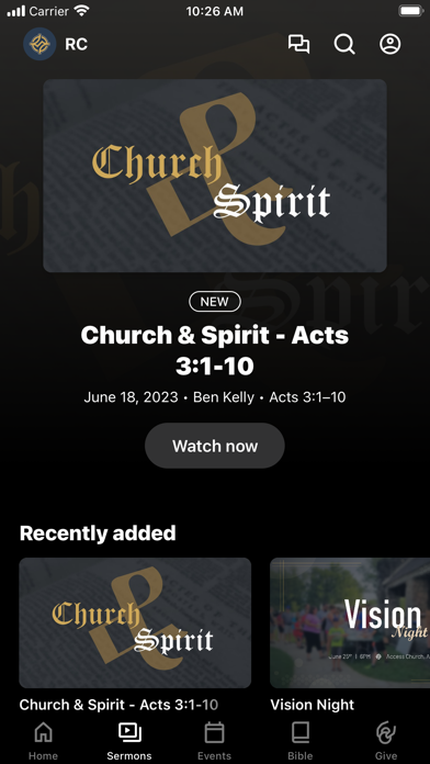 Reconciliation Church - Ohio Screenshot