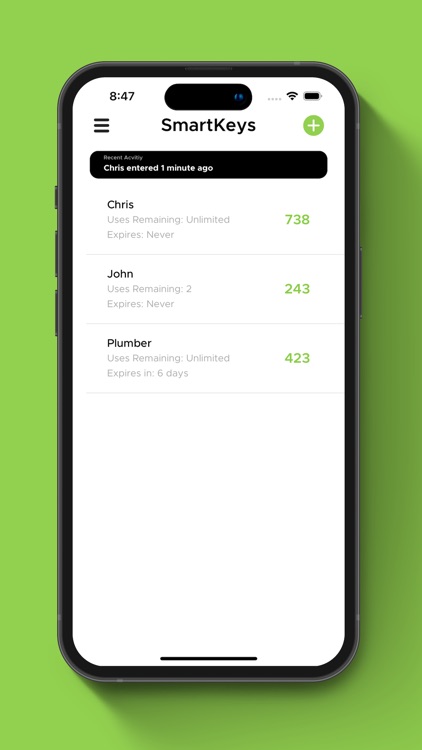 SecuriKey – Digital Door Man screenshot-3