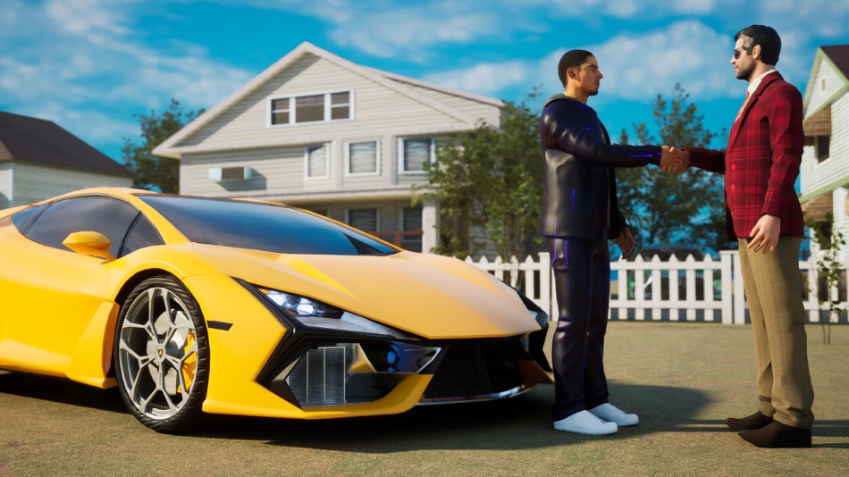 #3. Car Dealer Job Tycoon Sim Game (iOS) By: Naveed Afzal