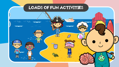 Lila's World: Beach Holiday Screenshot