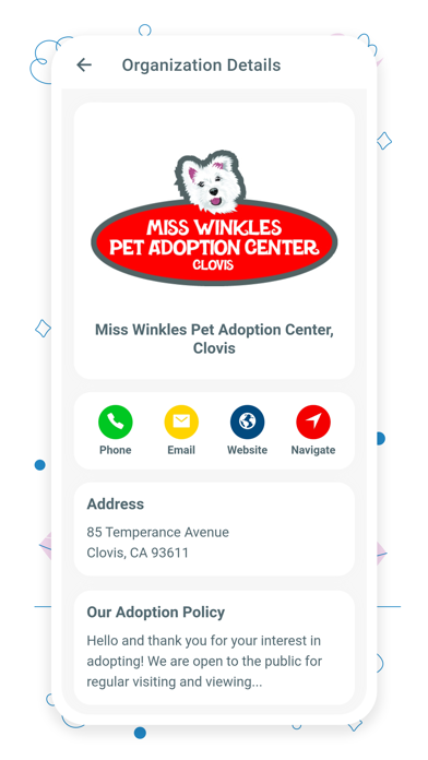 Pets Adoption - Adopt a Pet Screenshot