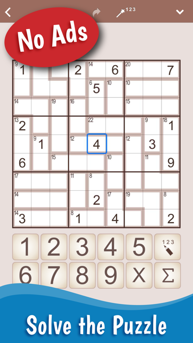 SumSudoku: Killer Sudoku Screenshot