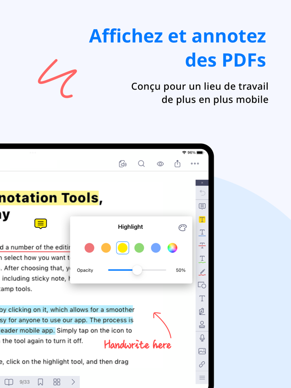 Screenshot #5 pour PDF Reader — Modifier PDF