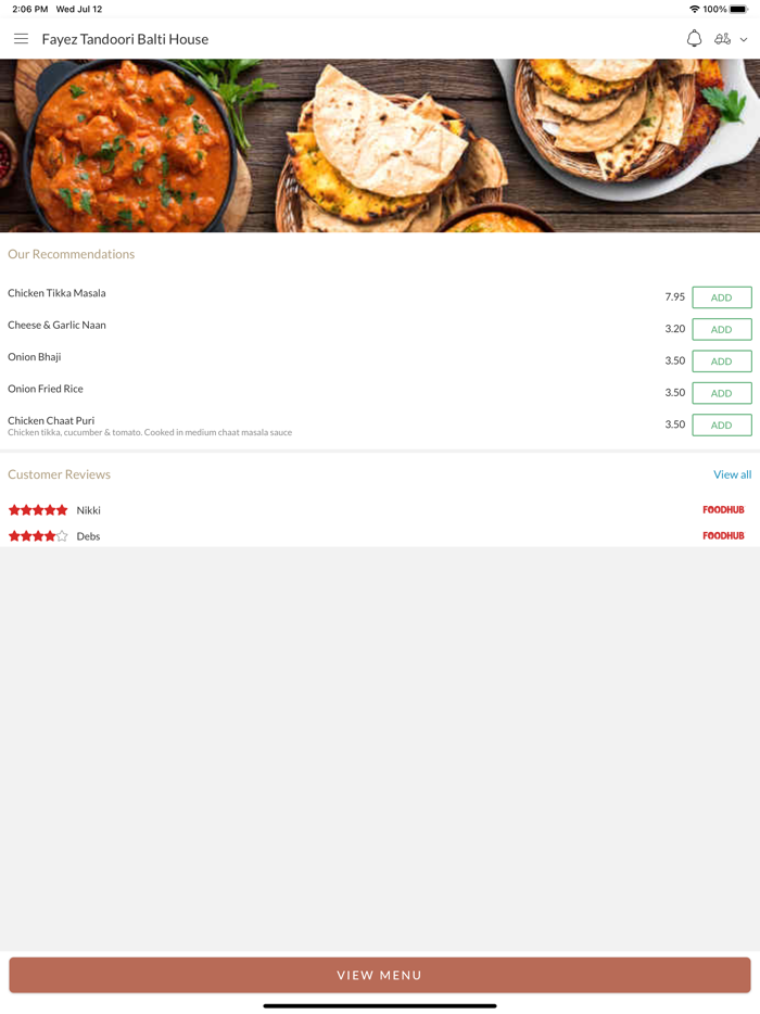 Fayez Tandoori Balti House