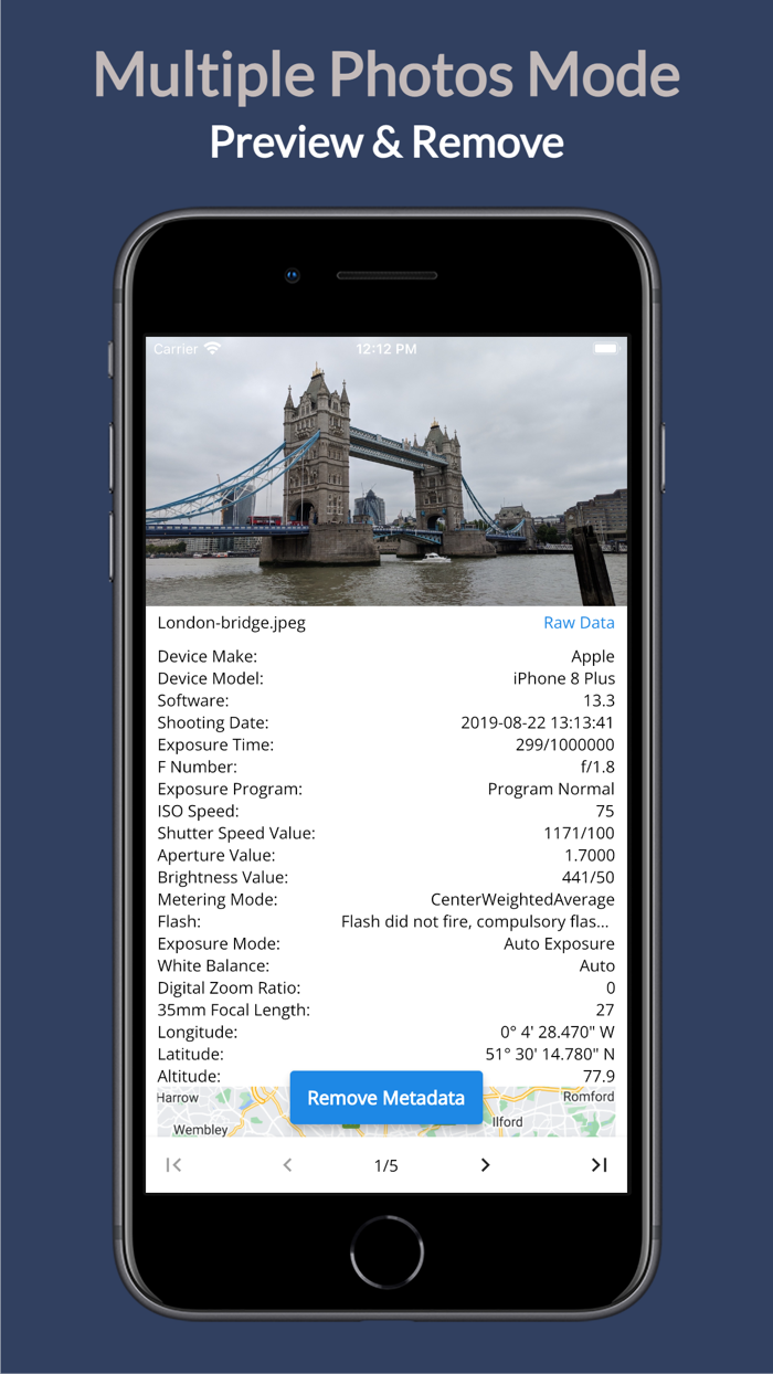 Photo Metadata Remover