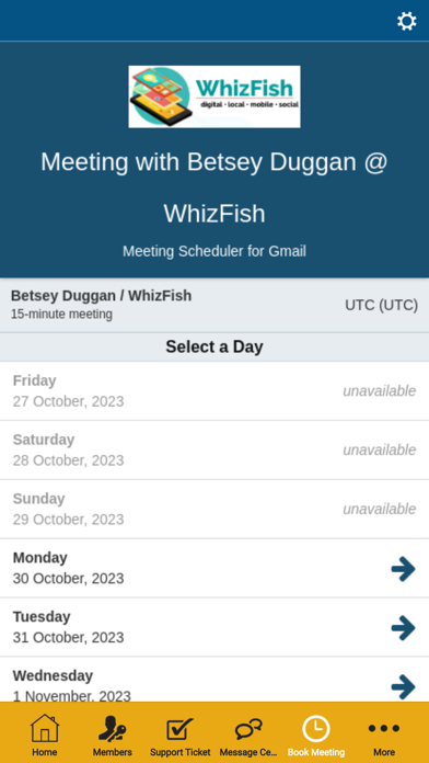 WhizFish Mobile App Manager Screenshot